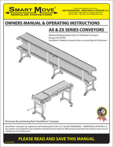 Smart Move Conveyors owners manual