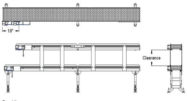 Multi-Level Conveyors - CAD Drawing