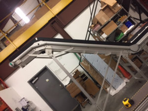 Aluminum Z frame conveyor