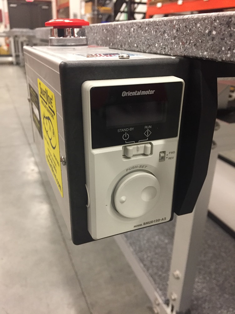 Variable Speed With Emergency Stop Button