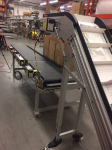 up and over conveyor - item counter