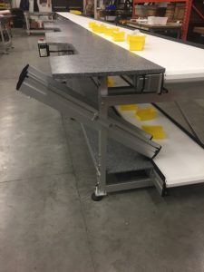 Cut-out Work Stations -Order Packaging