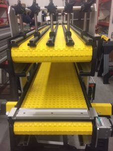 Little Over Under Multi Lane Robotic Conveyor