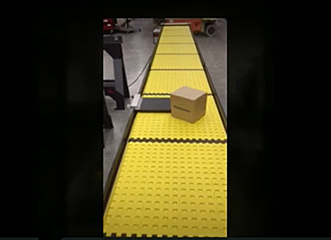 80) Bump Turn Packaging Conveyor