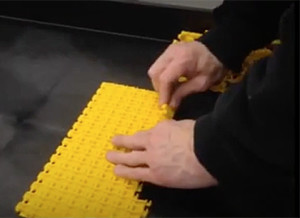 snap link plastic chain conveyor belting