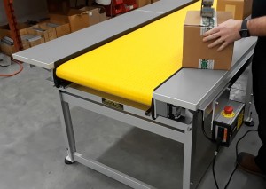 work surface station conveyor social distancing in the workplace