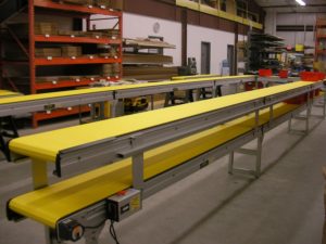 multi-level long line conveyor
