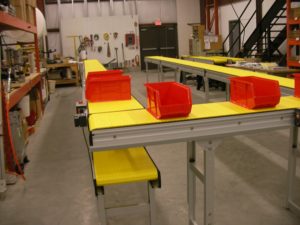 multi-level work station conveyor