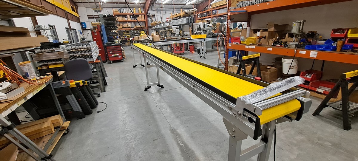 long line order fulfillment conveyor