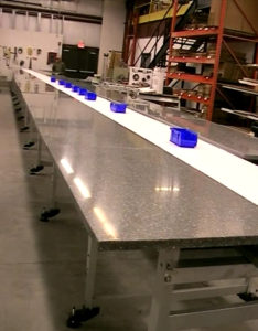 work station line conveyor