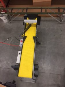 counting-sorting-for-packaging conveyor with lane diverter