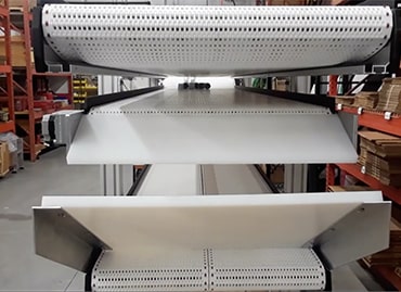 266) accumulation multi level cooling conveyor