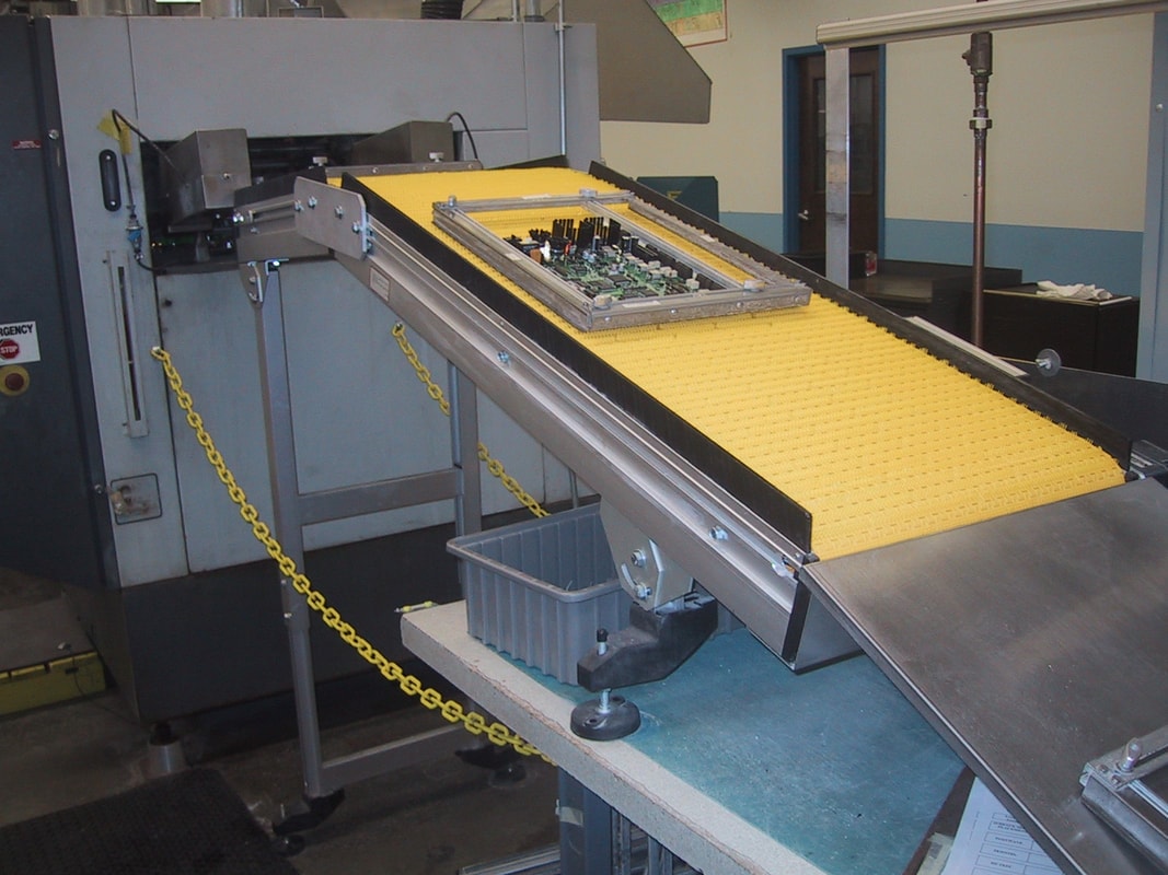 electronic parts cooling conveyor