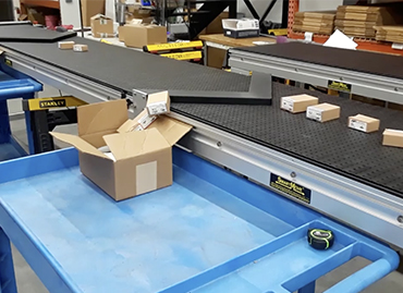 287) quality control – packaging conveyor