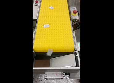 item count conveyor – packaging diverter thumb