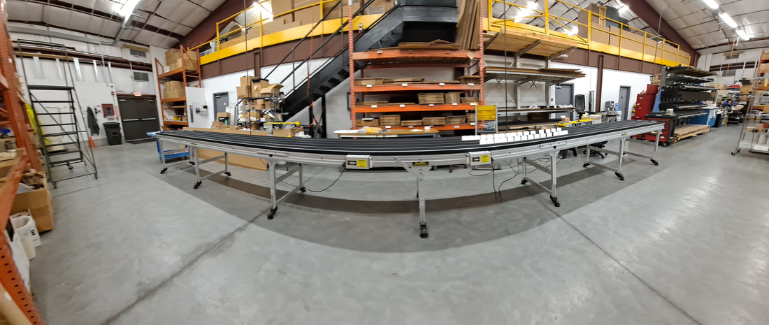 long line conveyor tested