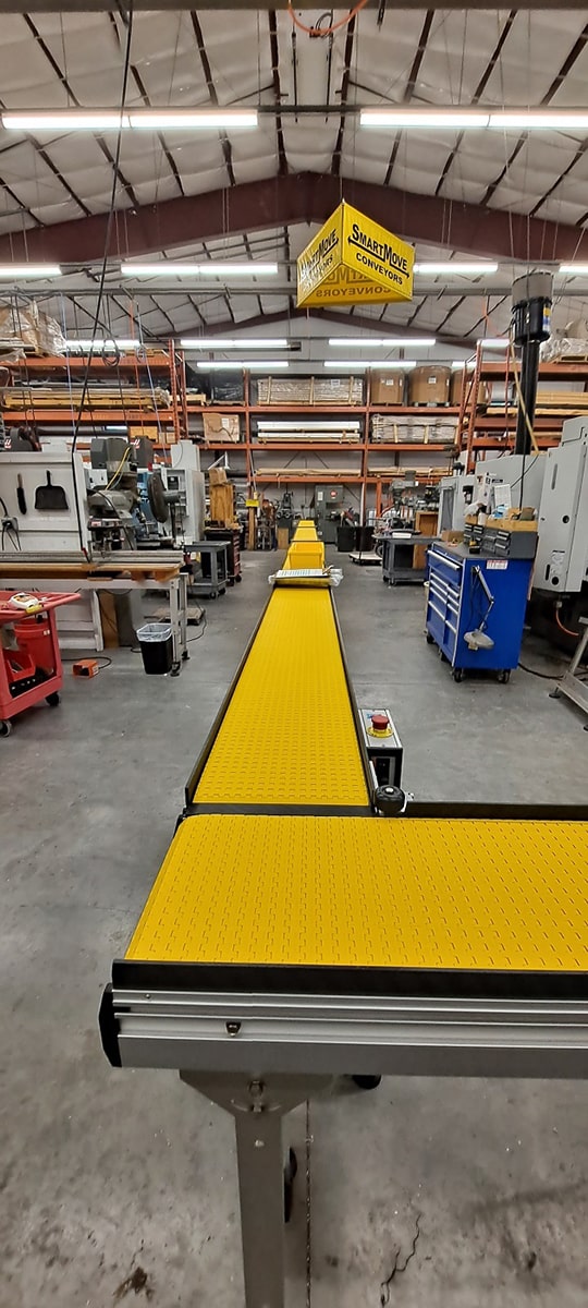 90 degree turn conveyor