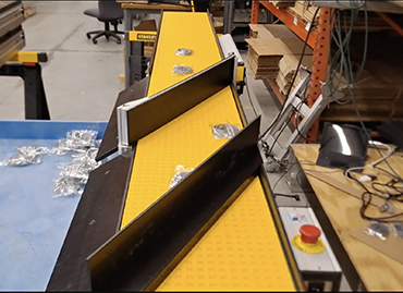 327) counting conveyor for packaging