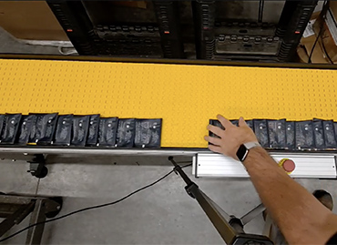 415) count stack batch conveyor