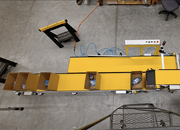 419) Modular Count & Box Conveyor System