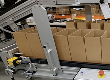 433) count box accumulating conveyor system