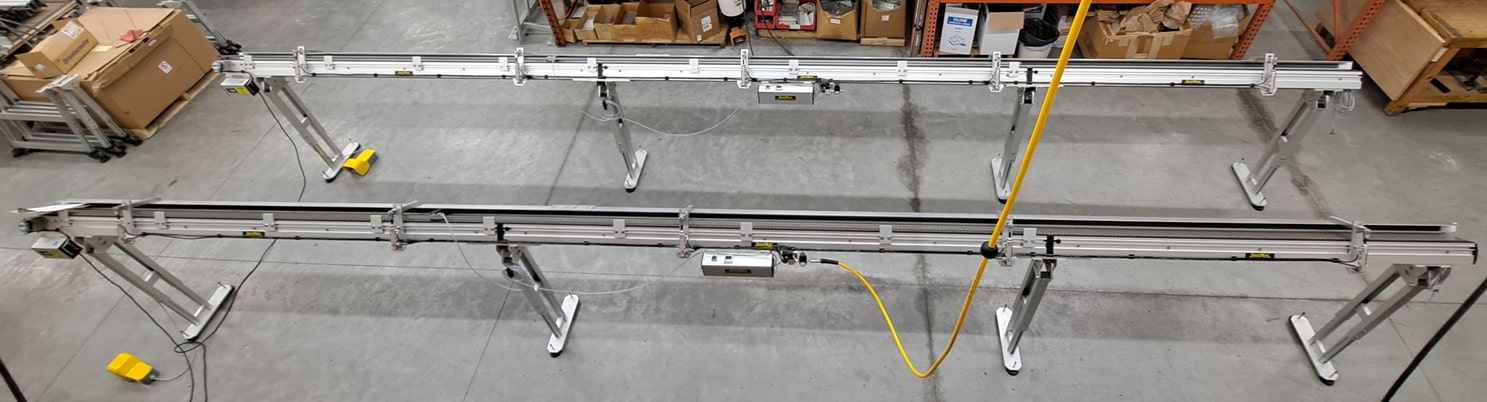 long line pneumatic conveyor