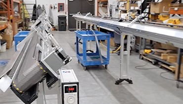 439) long line pneumatic conveyor
