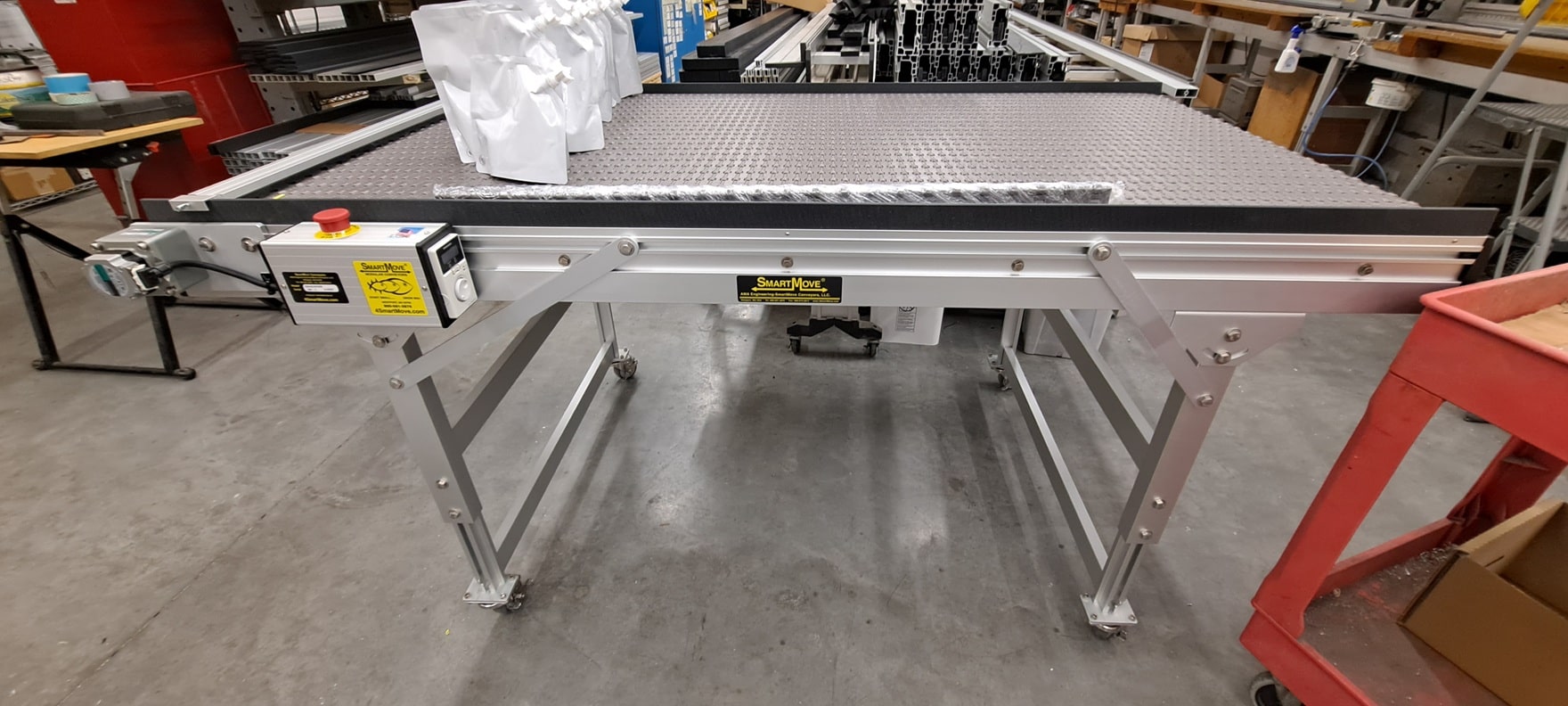 xz conveyor with E stop